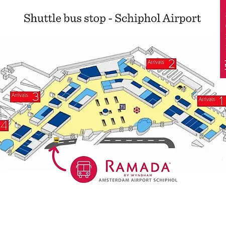 Ramada By Wyndham Amsterdam Airport Schiphol 酒店 巴特霍芬多普